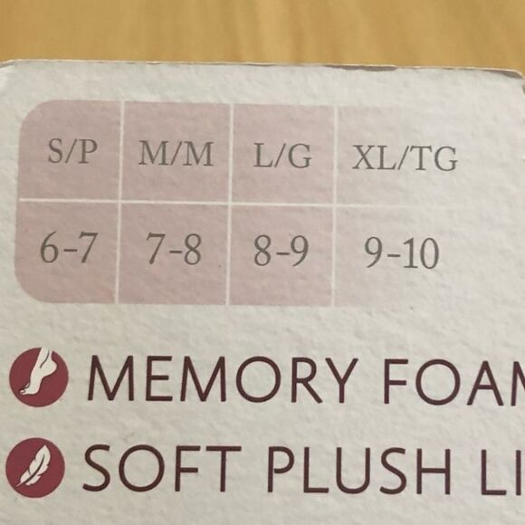 JESSICA SIMPSON - FAUX FUR HOUSE SLIPPERS WOMEN SIZE Small - Picture 9 of 16